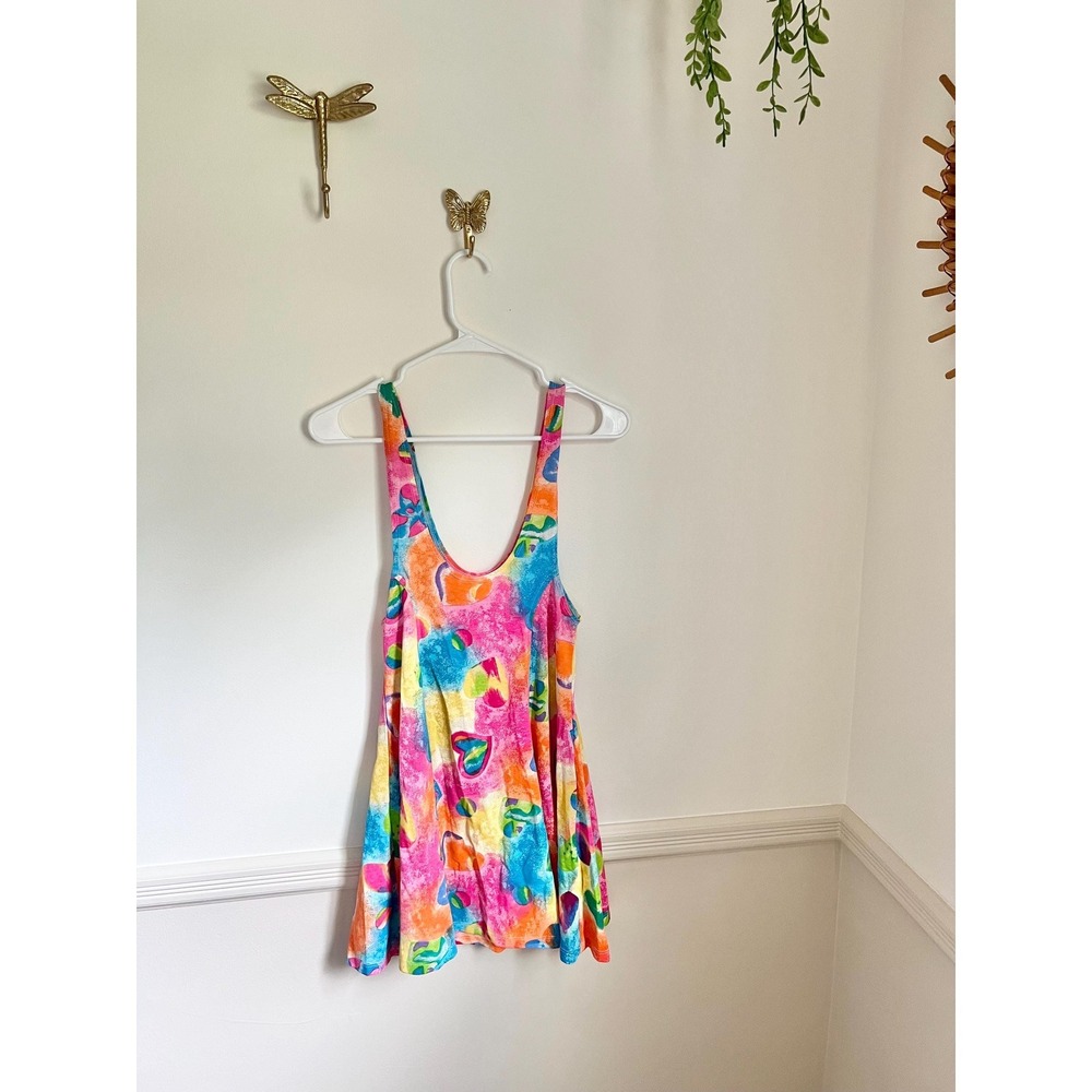 1990s Girls‎ My Michelle Rainbow Color Shapes Dress